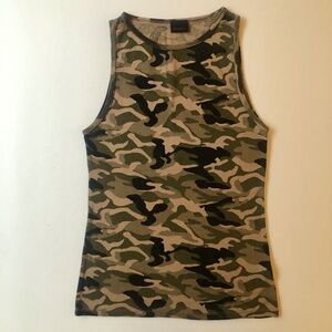 Camo Tank Top L